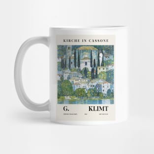 Gustav Klimt Kirche In Cassone Painting Exhibition Mug